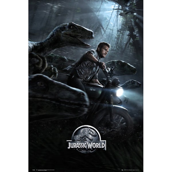 Jurassic World Raptors One Sheet Maxi Poster - 61 x 91.5cm