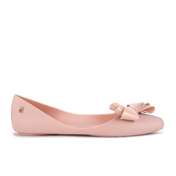 Melissa Women's Trippy 14 Pointed Bow Ballet Flats - Soft Pink