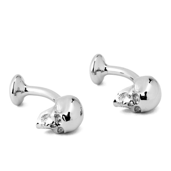 BOSS Hugo Boss Men's Skull Cufflinks - Silver