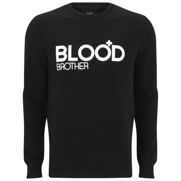 Blood Brother Men's Branded Sweatshirt - Black
