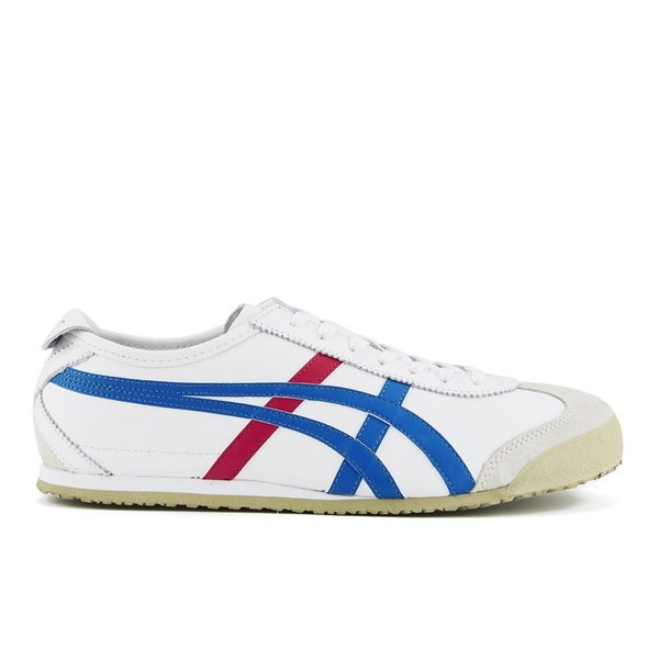 Asics Onitsuka Tiger Men's Mexico 66 Trainers - White/Blue/Red