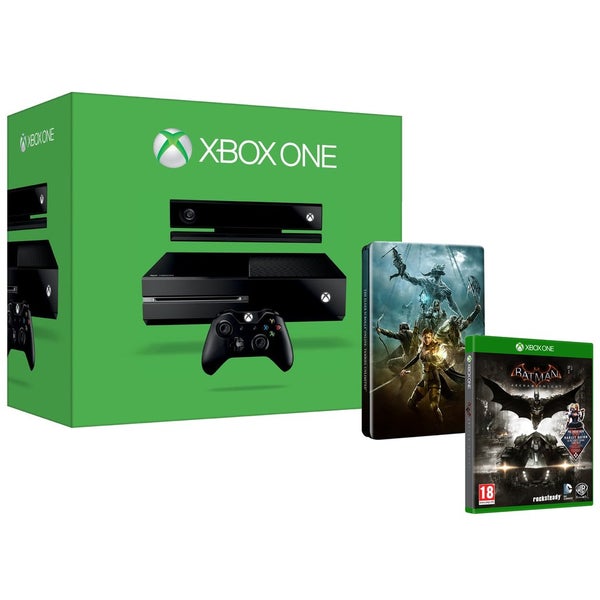 Xbox One Console with Kinect - Batman: Arkham Knight & The Elder Scrolls Online Steelbook