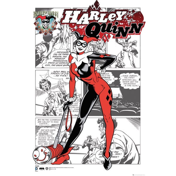 DC Comics Harley Quinn Comic - 24 x 36 Inches Maxi Poster