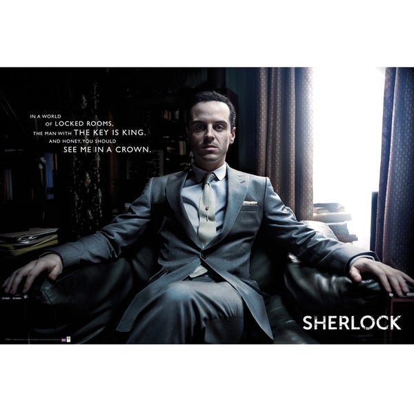 Sherlock Moriarty Chair - 24 x 36 Inches Maxi Poster