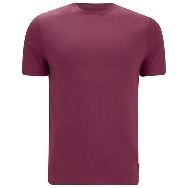 Derek Rose Men's Basel 1 Short Sleeve T-Shirt - Ruby