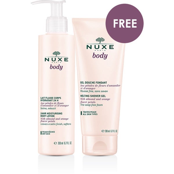 NUXE Body Lotion and Free Shower Gel