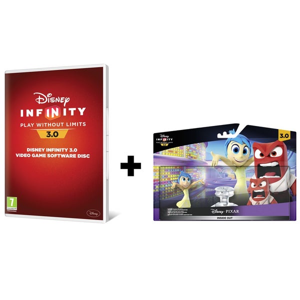 Disney Infinity 3.0: Video Disc with Inside Out Play Set