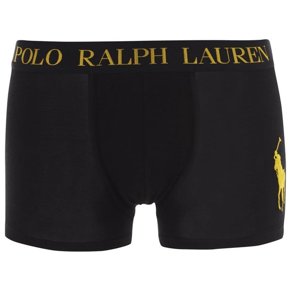 Polo Ralph Lauren Men's Classic Trunk Boxers - Black/Gold