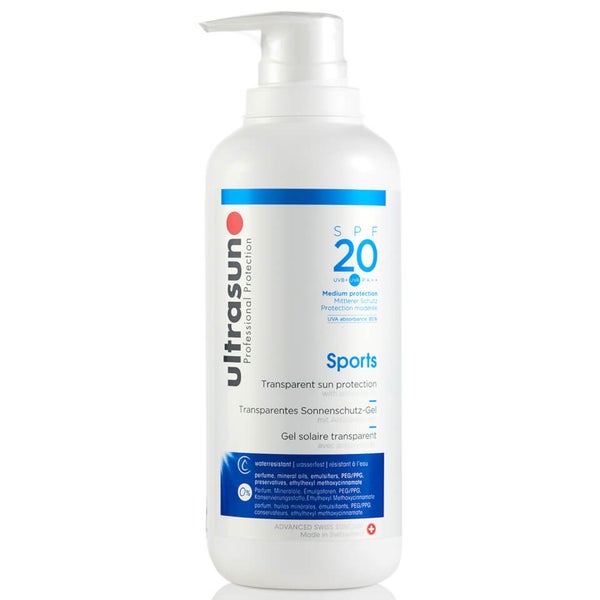 Ultrasun LSF 20 Sports Gel (400ml)