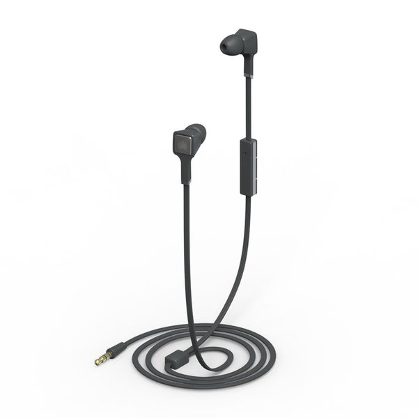 Ministry of Sound Audio Earphones - Charcoal and Gun Metal
