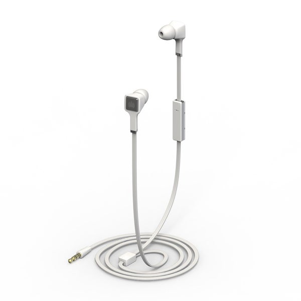 Ministry of Sound Audio Earphones - White and Gun Metal