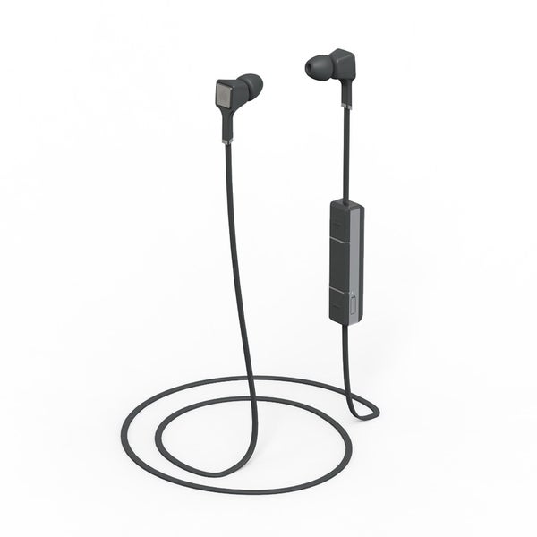 Ministry of Sound Audio In Plus Wireless Bluetooth Earphones - Charcoal and Gun Metal