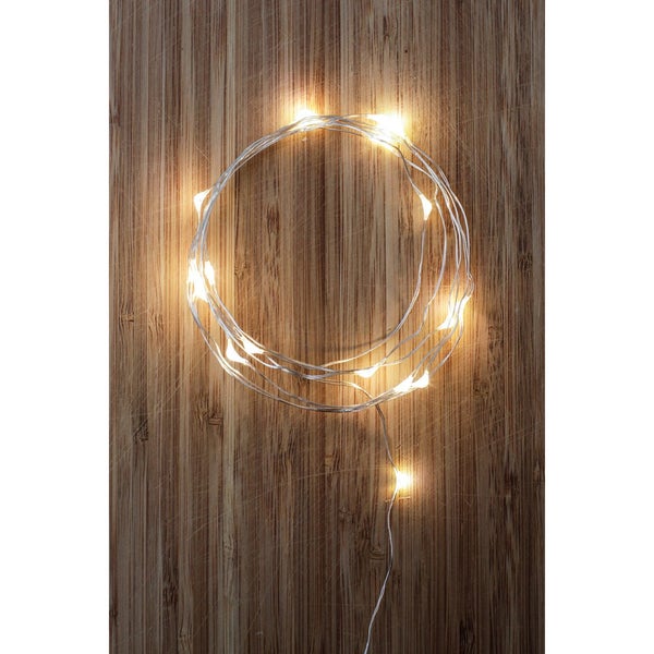 Silver String Lights