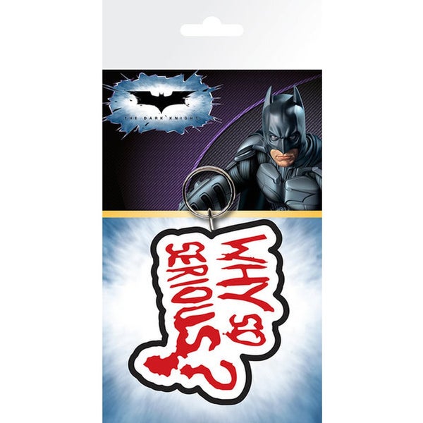 Porte-Clefs Batman The Dark Knight DC Comics - Joker Why So Serious