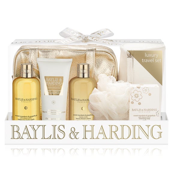Baylis & Harding Mosaic Sweet Mandarin and Grapefruit Luxury Travel Set