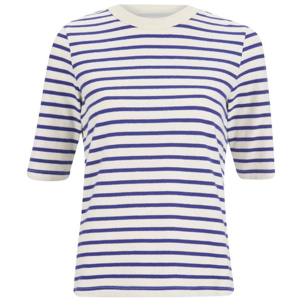 Wood Wood Women's Adda Stripe T-Shirt - Navy Stripe