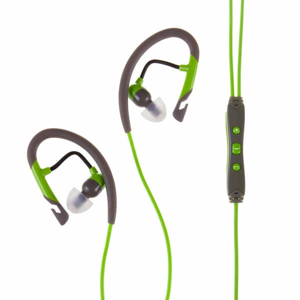 Klipsch A5i Sports Earphones Inc In-line Remote & Mic - Green/Grey