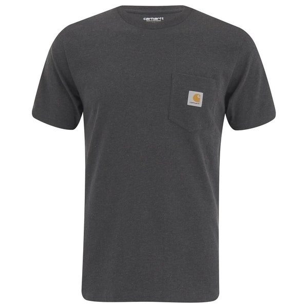 Carhartt Men's SS Pocket T-Shirt - Black Heather