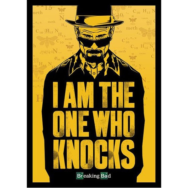 Breaking Bad I Am The One Who Knocks - 40 x 55 Inches Giant Poster