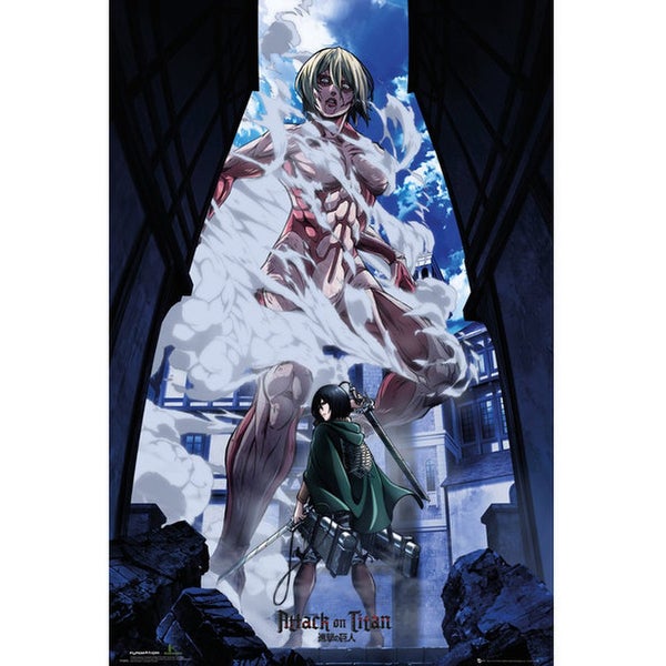 Attack On Titan Part 2 Art - 24 x 36 Inches Maxi Poster