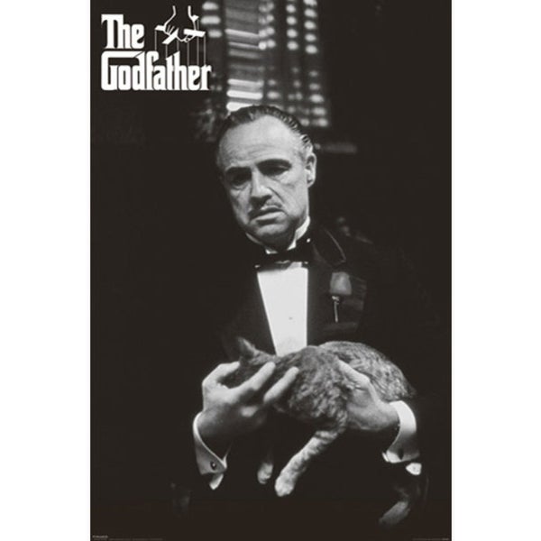 The Godfather Cat - 24 x 36 Inches Maxi Poster