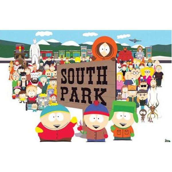 South Park Opening Sequence - 24 x 36 Inches Maxi Poster