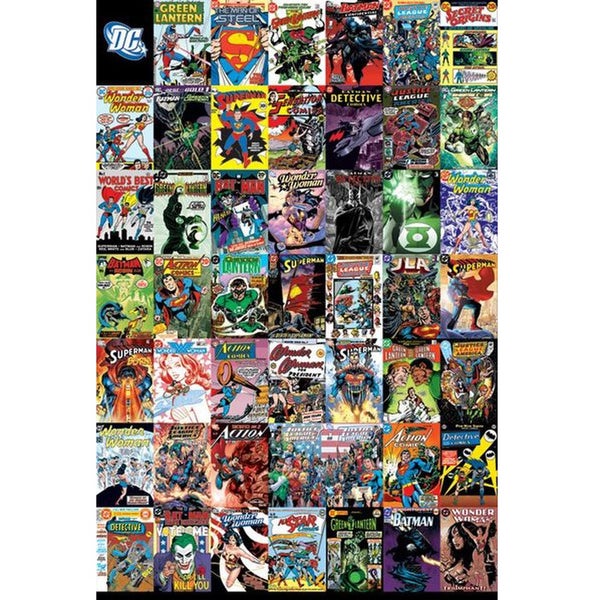 DC Comics Montage - 24 x 36 Inches Maxi Poster