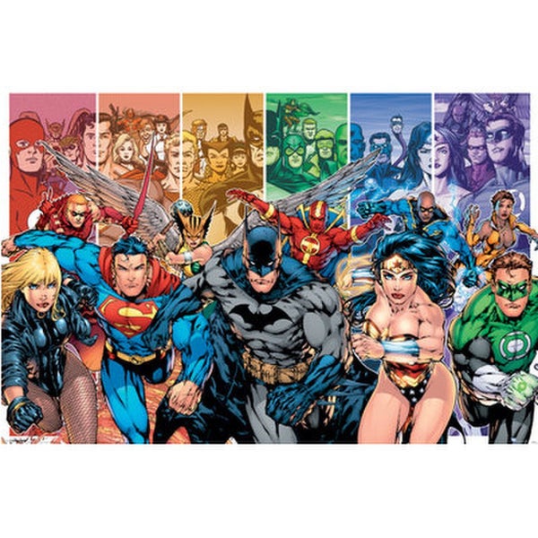 Justice League America Generations - 24 x 36 Inches Maxi Poster