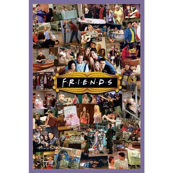 Friends Montage - 24 x 36 Inches Maxi Poster
