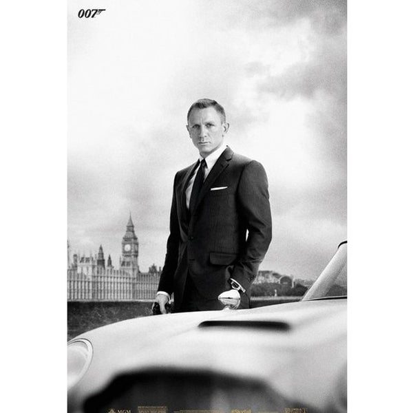 James Bond DB5 Skyfall - 24 x 36 Inches Maxi Poster