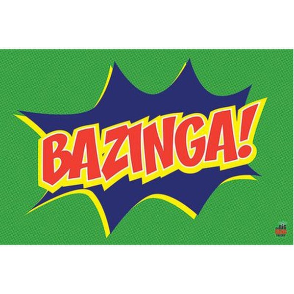 The Big Bang Theory Bazinga Icon - 24 x 36 Inches Maxi Poster