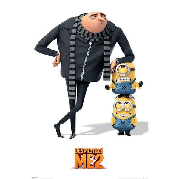 Despicable Me 2 Gru And Minions - 24 x 36 Inches Maxi Poster