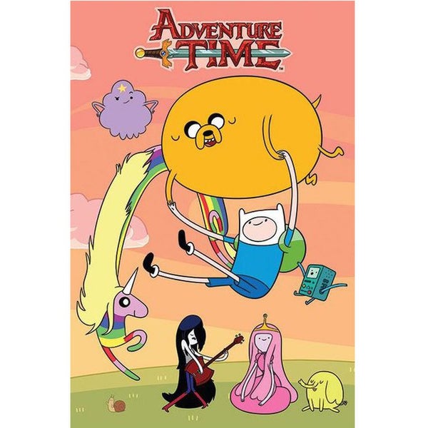 Adventure Time Sunset - 24 x 36 Inches Maxi Poster
