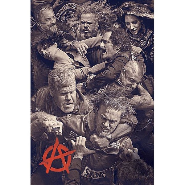 Sons Of Anarchy Flight - 24 x 36 Inches Maxi Poster