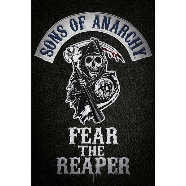 Sons Of Anarchy Fear The Reaper - 24 x 36 Inches Maxi Poster
