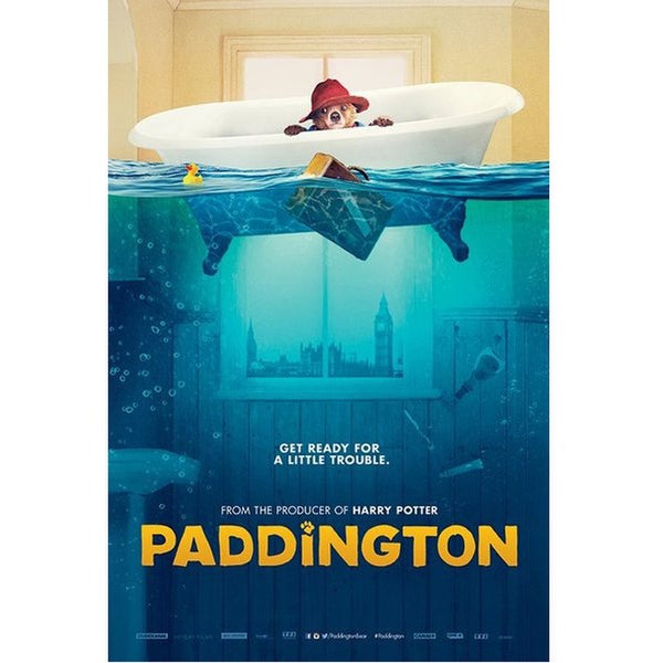 Paddington Bath - 24 x 36 Inches Maxi Poster