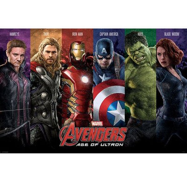 Marvel Avengers Age Of Ultron Team - 24 x 36 Inches Maxi Poster