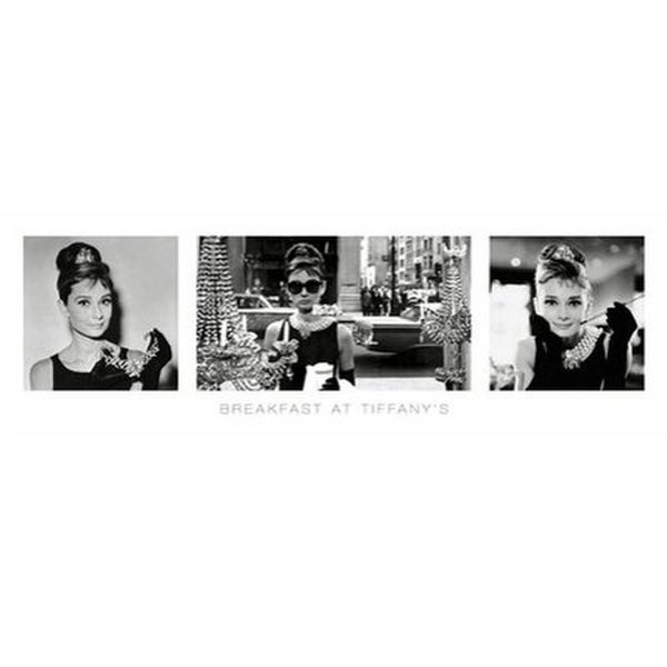 Audrey Hepburn Breakfast At Tiffany's - 12 x 36 Inches Midi Poster
