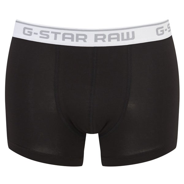 G-Star Men's 2 Pack Sport Trunk Boxers - Black/Black