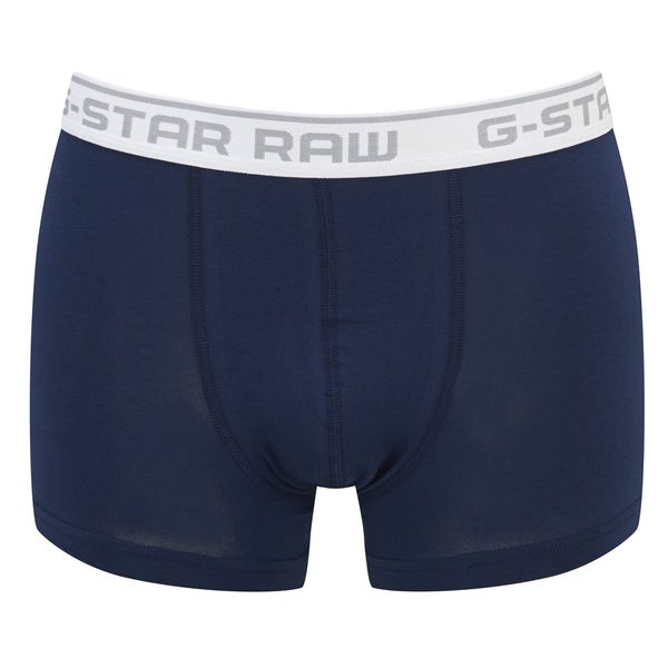 G-Star Men's 2 Pack Sport Trunk Boxers - Sapphire Blue