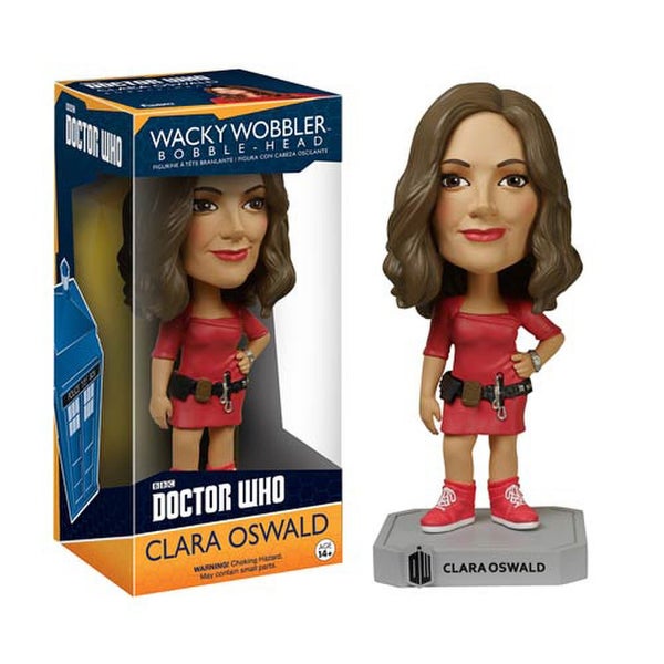 Doctor Who Wacky Wobbler Wackelkopf-Figur Clara Oswald 