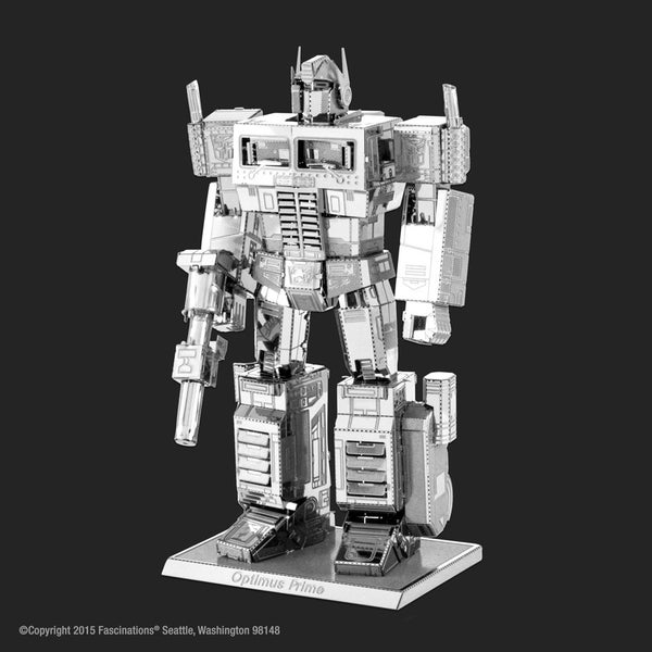 Maquette métal 3D Transformers Optimus Prime