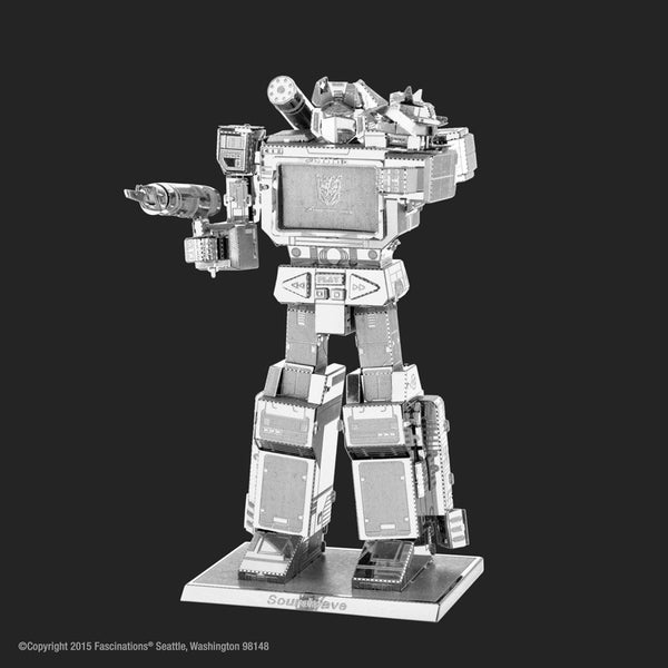 Maquette Métal 3D Transformers Soundwave