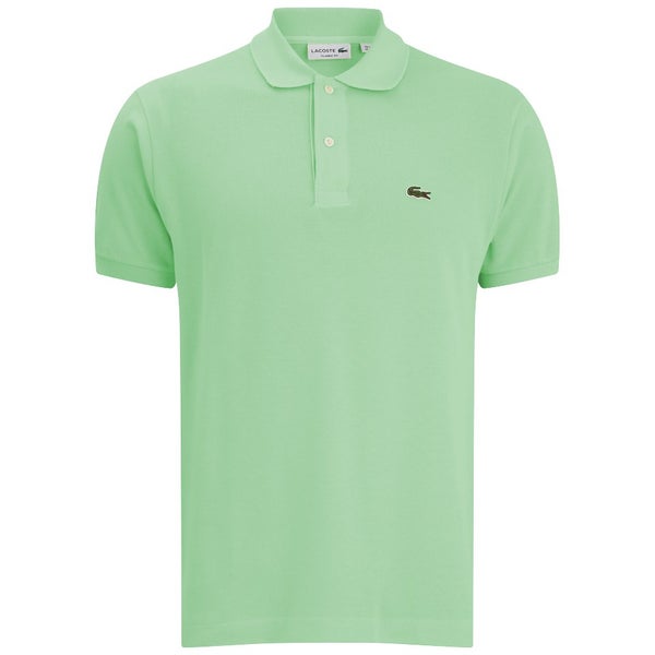 Lacoste Men's Short Sleeve Polo Shirt - Cocktail Green