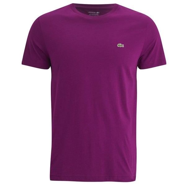Lacoste Men's Crew Neck T-Shirt - Urchin Purple
