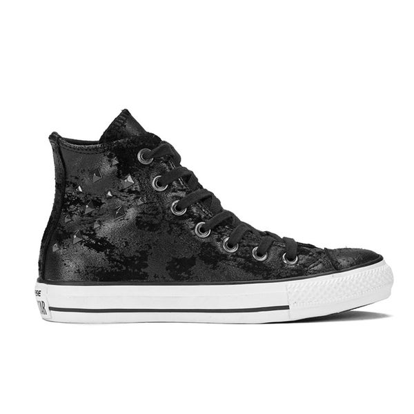 Converse Women's Chuck Taylor All Star Hardware Hi-Top Trainers - Black/White