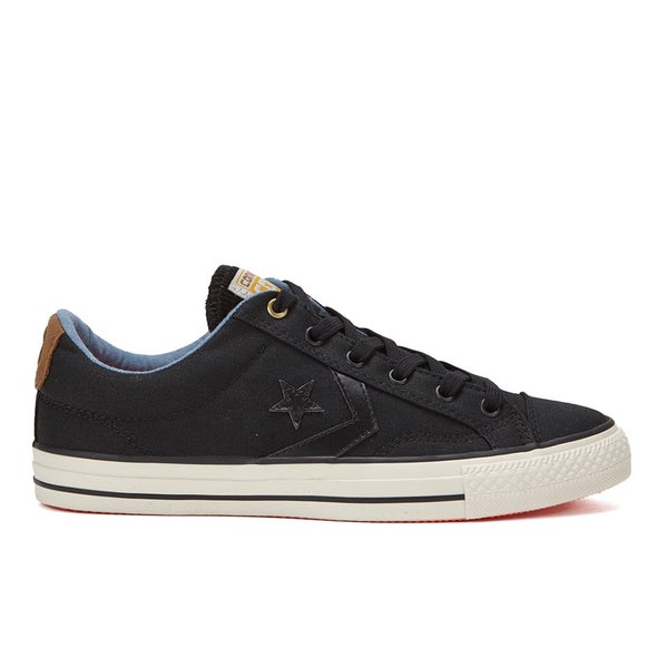 Converse CONS Men's Star Player Workwear Canvas Trainers - Black/Rubber/Egret