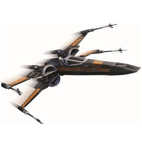 Hot Wheels Elite Star Wars The Force Awakens Poe's X-Wing Fighter Starship Vehicle