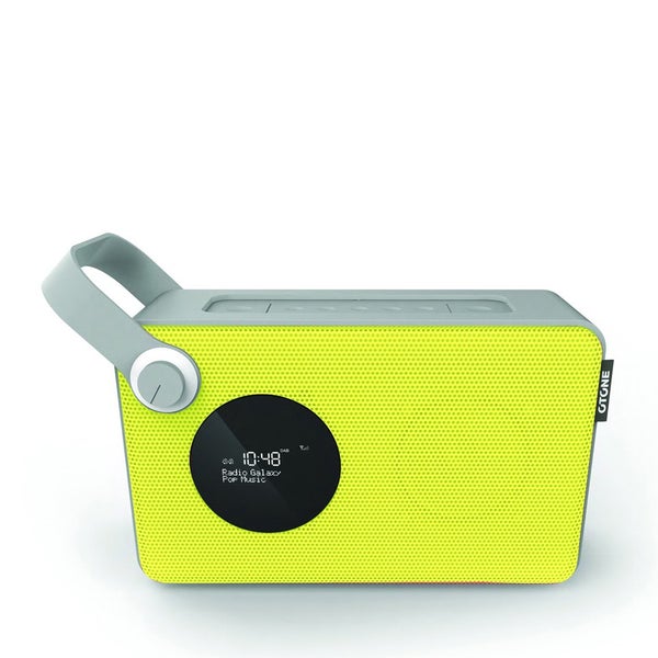 Otone BluMotion Portable Bluetooth DAB Radio - Yellow