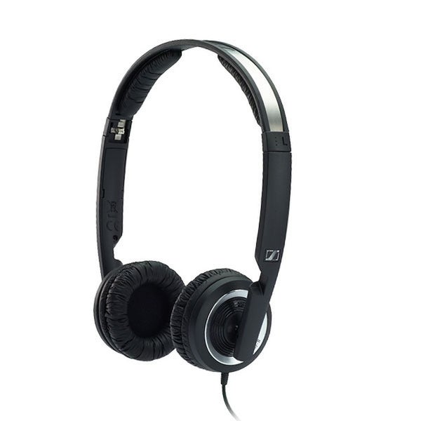 Sennheiser PX 200-II On Ear Stereo Headphones Inc In-Line Remote - Black